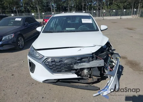 2020 Hyundai Ioniq Hybrid Blue from USA, damaged, VIN KMHC65LCXLU242673